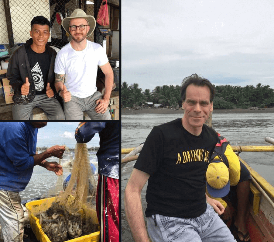 Wittaya Aqua Founders working at Fish
farms